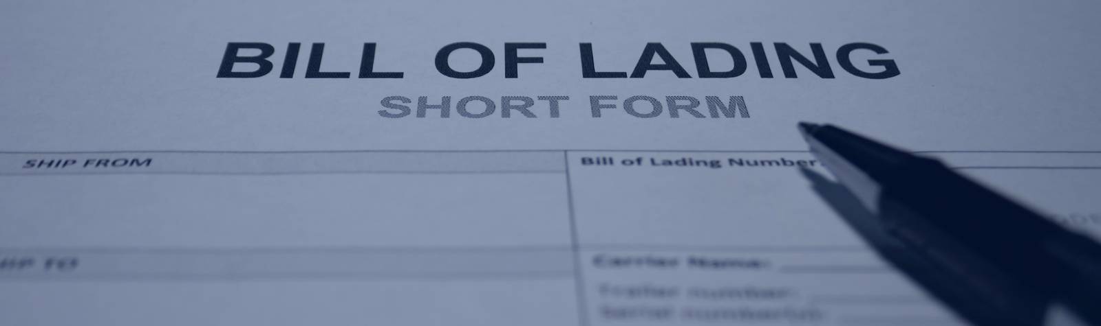 What is the Bill of Lading?